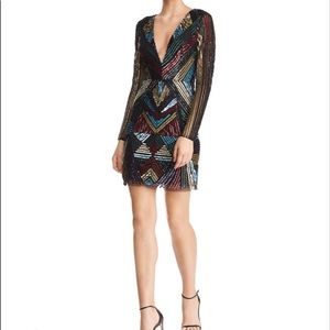 Aidan by Aidan Mattox Embellished Cocktail Dress